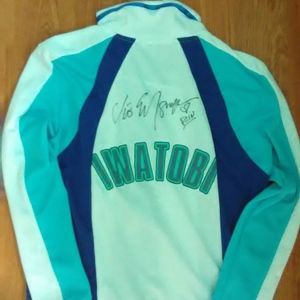 Iwatobi Swim Club Jacket signed by Vic Mignona